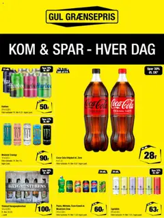 Eksempel på tilbudsavis Calle - Gul Grænsepris fra butik Calle gyldig fra 06.08.2025