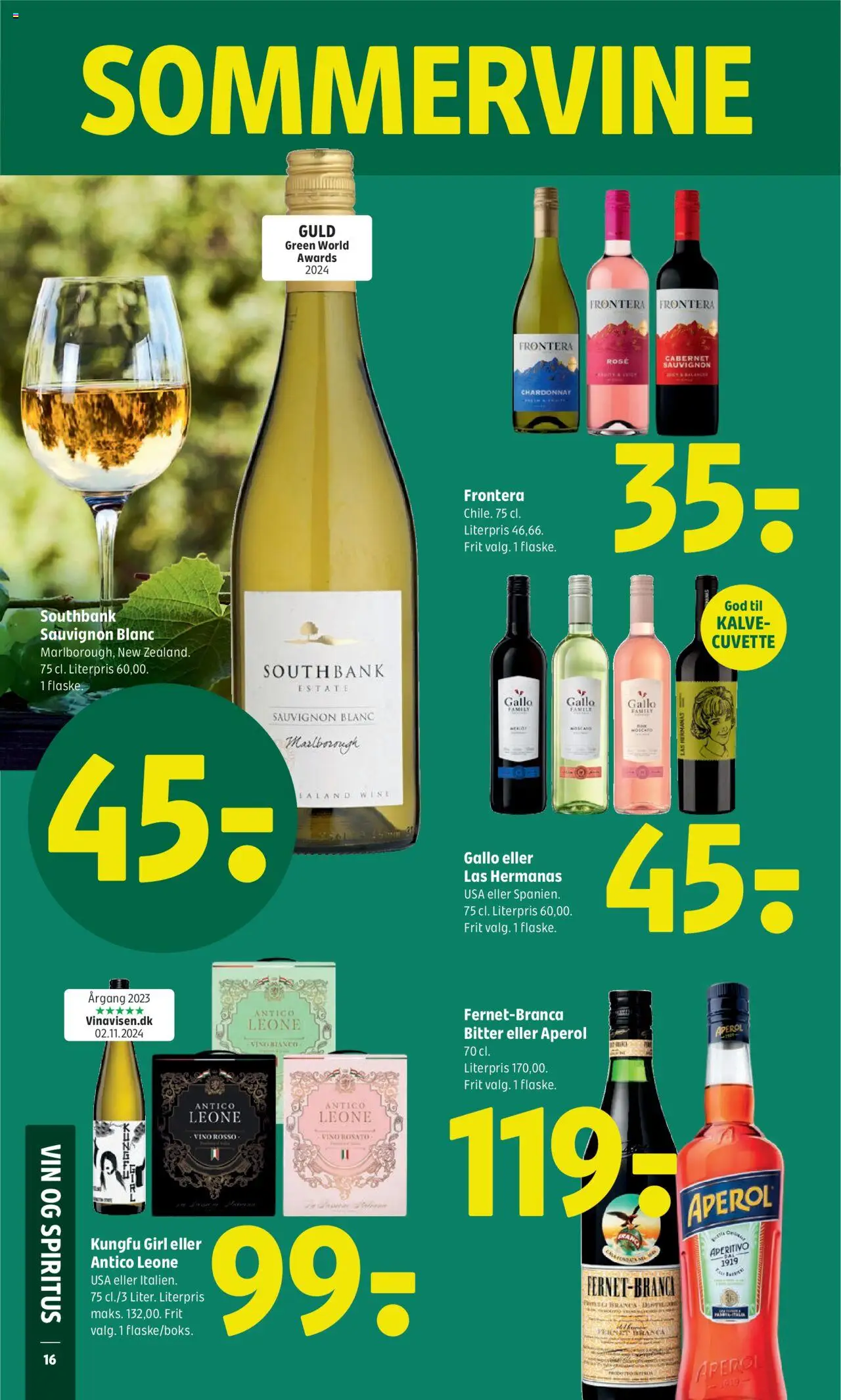 Coop 365 Tilbudsavis gyldig fra 10.07.2025 | Side: 18 | Produkter: Vin