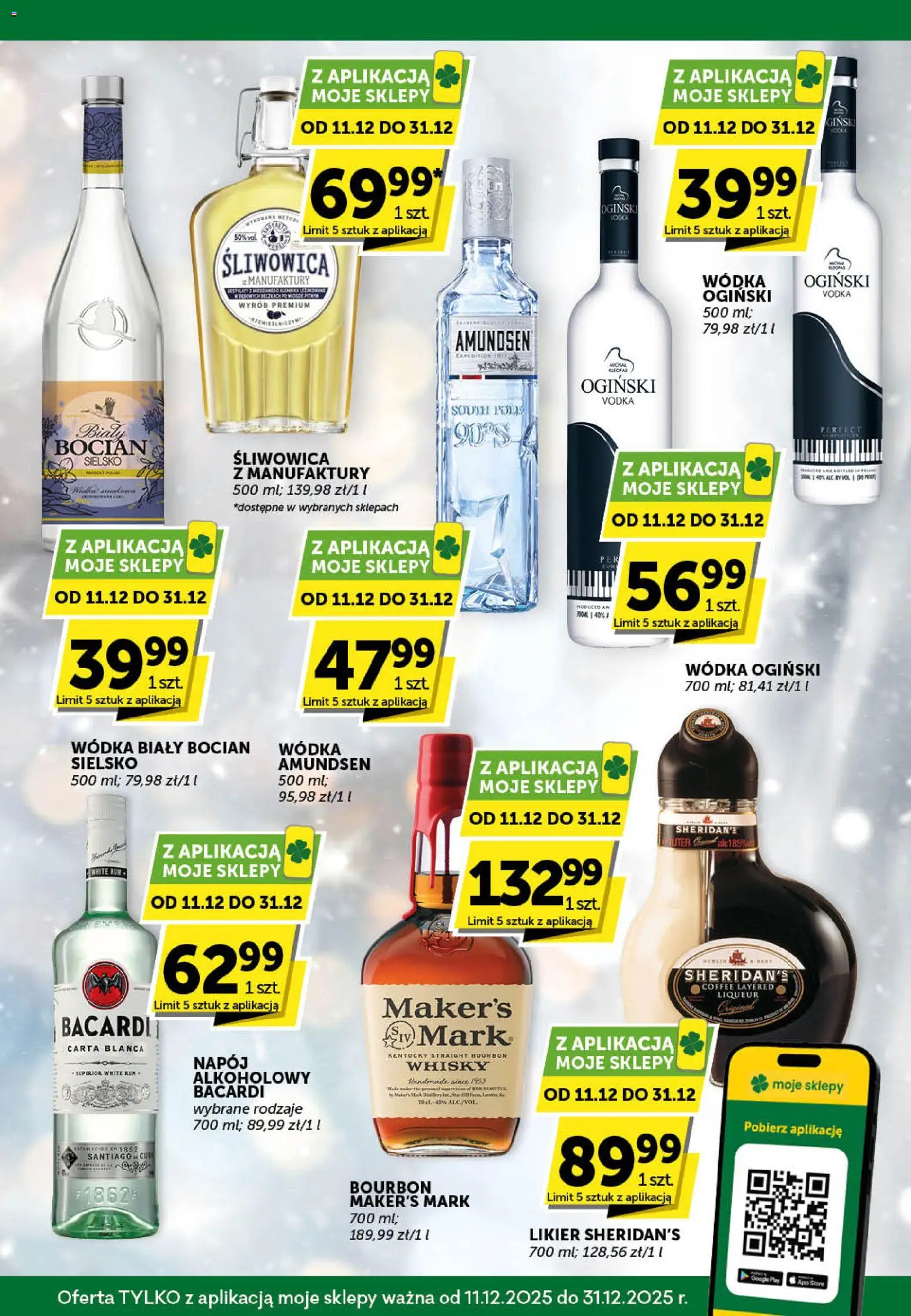 ABC Gazetka - Katalog alkoholowy od 11.12.2025 | Strona: 6 | Produkty: Bourbon, Wódka Ogiński, Wódka, Whisky