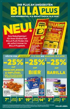 Vorschau von dem Prospekt - Billa Plus Flugblatt - Kärnten gültig ab 14.08.2025