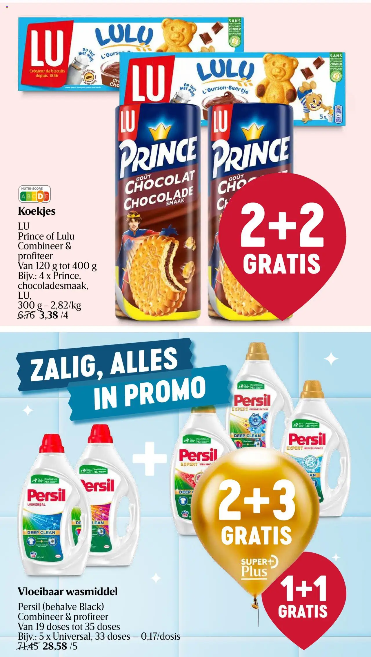  | Pagina: 5 | Producten: Koekjes, Boost, Wasmiddel, Chocolade