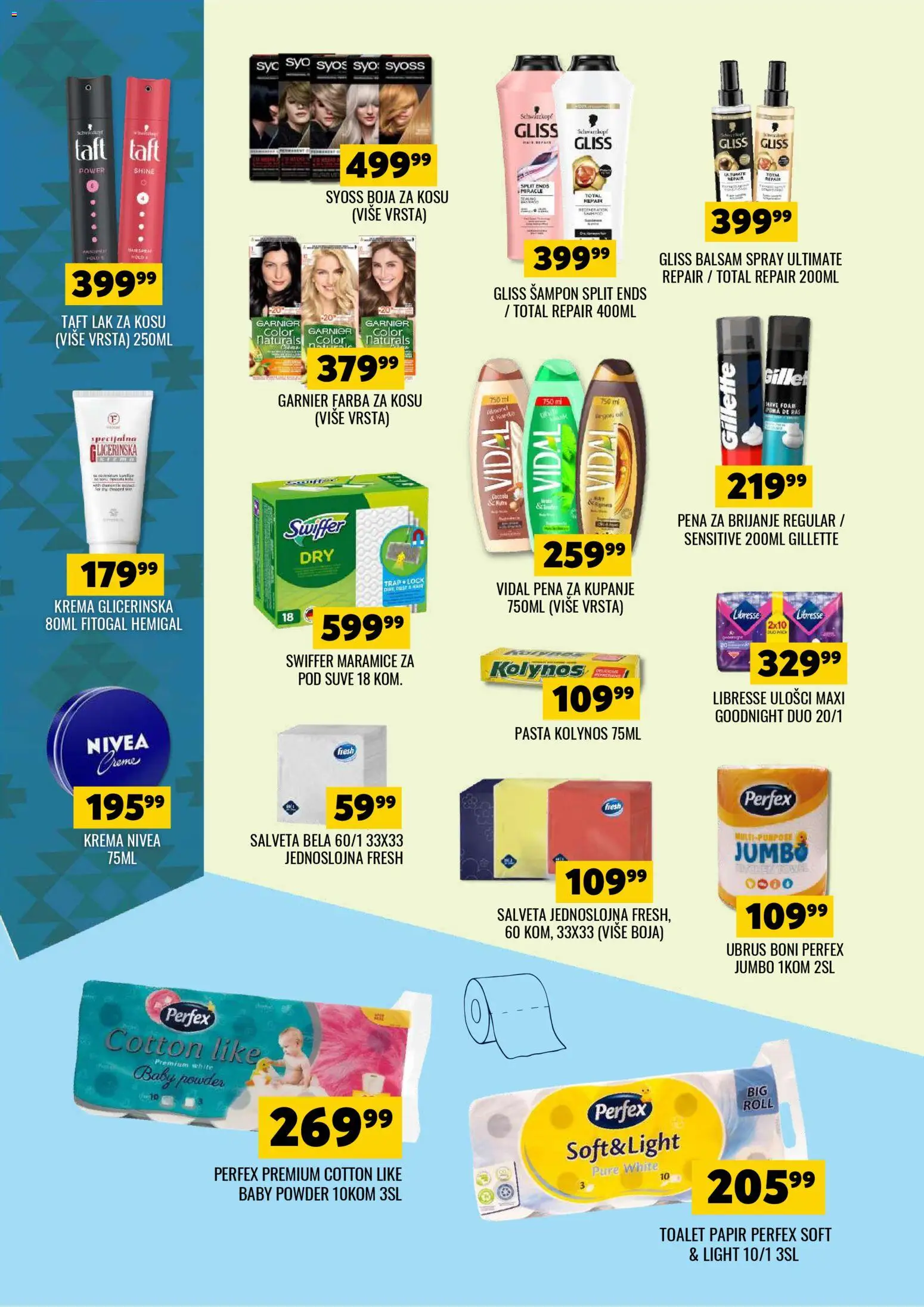 Tekijanka katalog - važi od 05.11.2025 | Strana: 14 | Proizvode: Šampon, Lak za kosu, Krema, Pena za brijanje