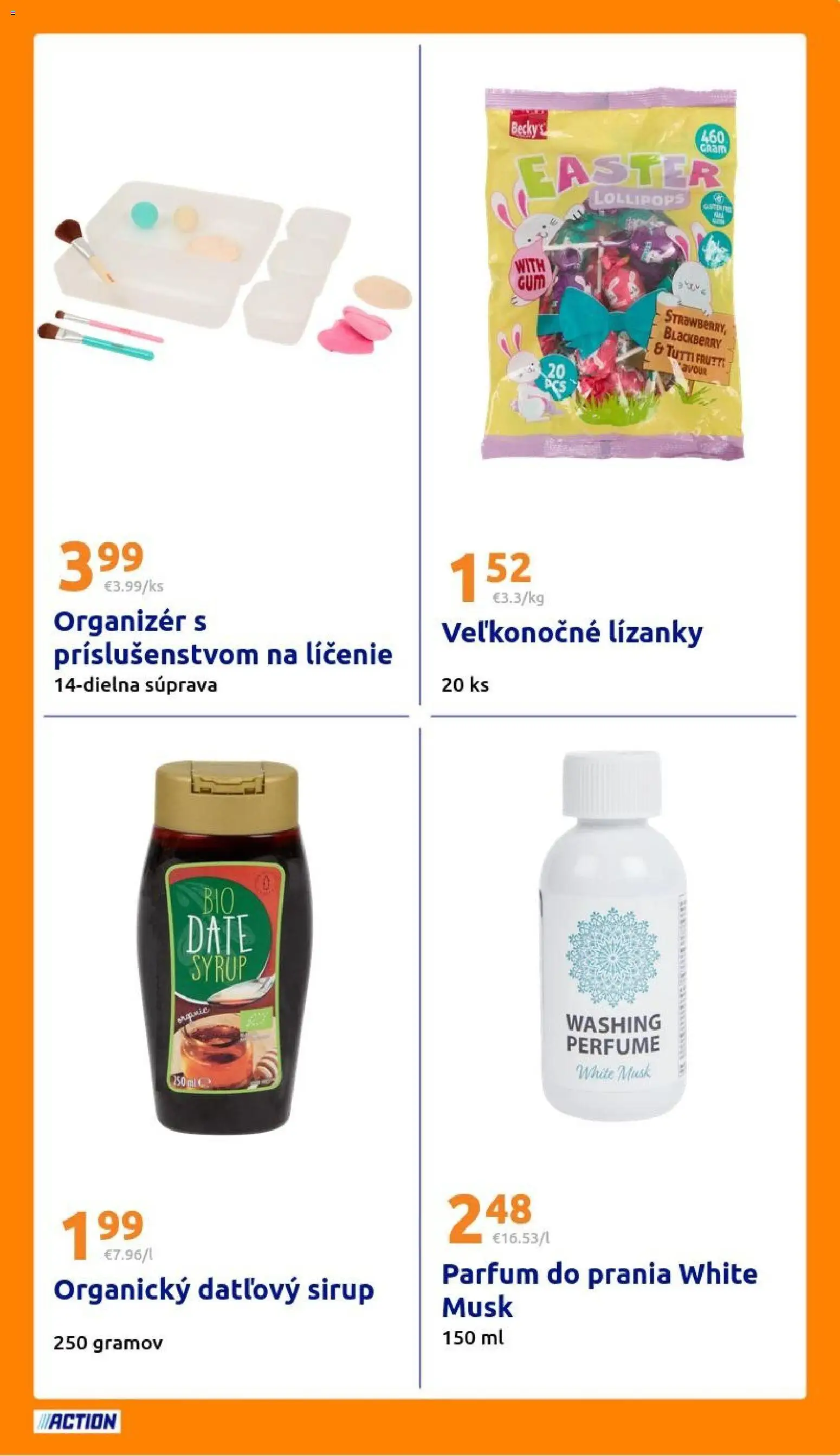 Nové Action akcie – leták je platný od 18.02.2026 | Strana: 27 | Produkty: Organizér