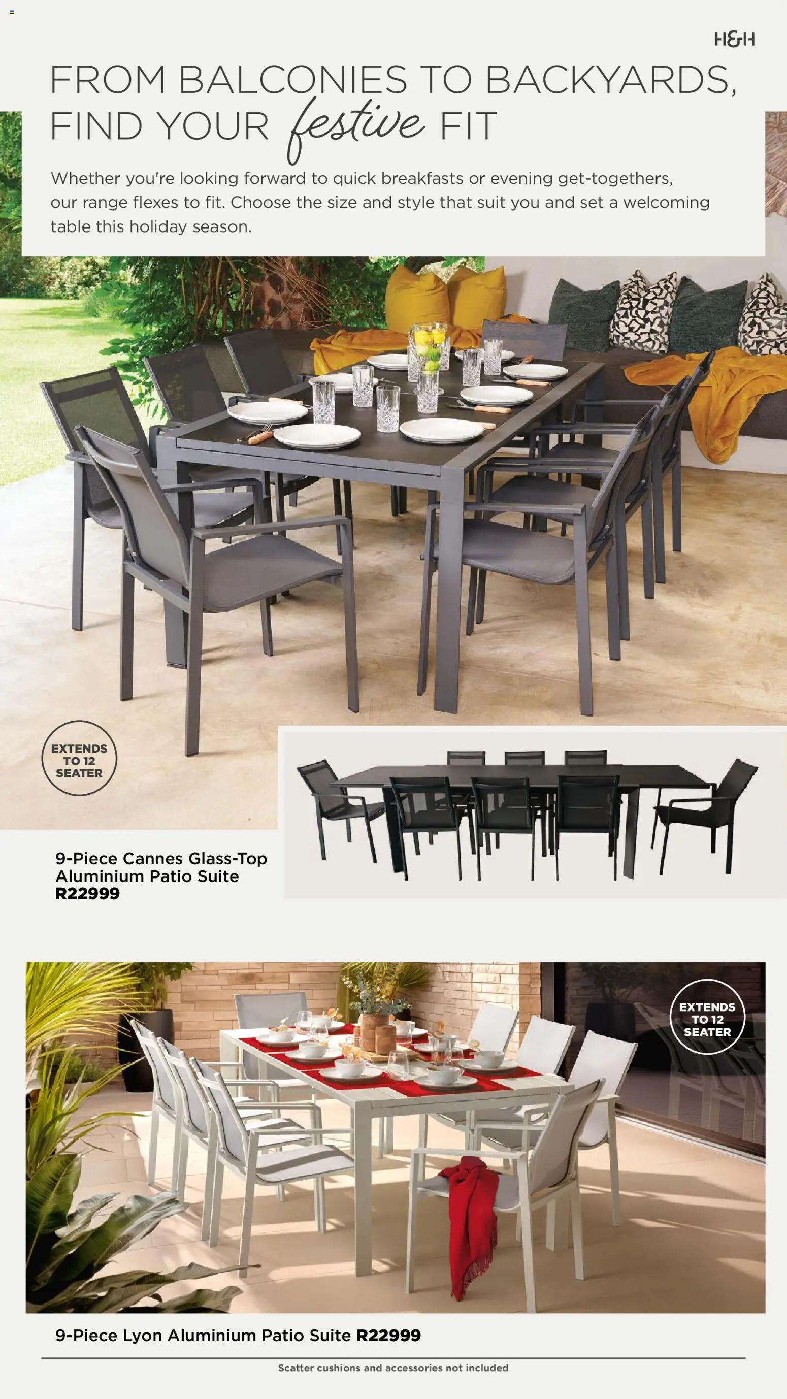New House and Home catalogue – valid from 17.11.2025 | Page: 33 | Products: Suit, Seater, Table