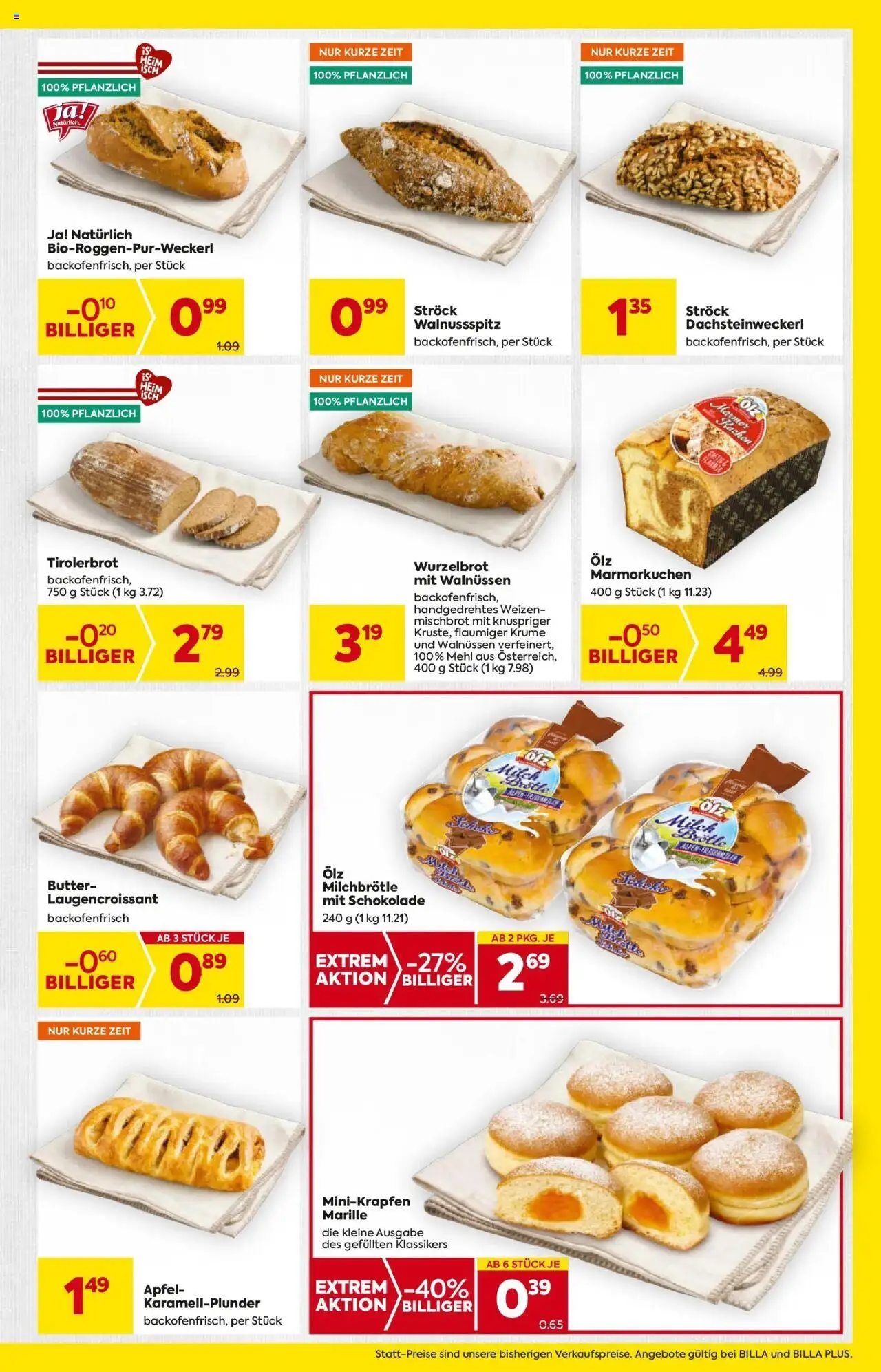 Billa Flugblatt - Moedling, Scheibbs, Schwadorf  gültig ab 09.10.2025 | Seite: 13 | Produkte: Milch, Butter, Schokolade, Äpfel