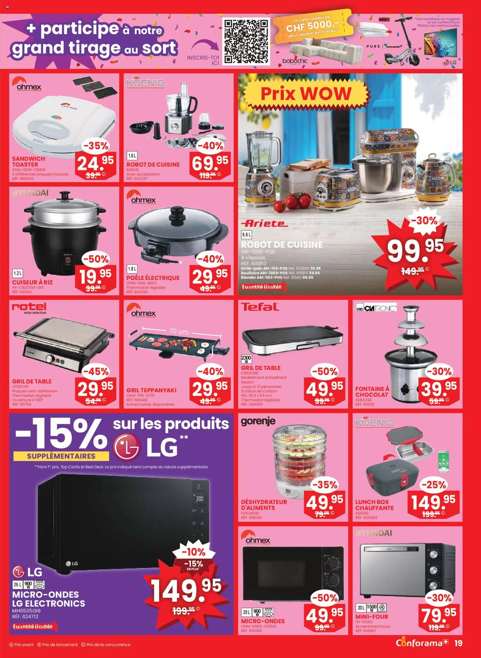 Conforama aktionen FR – gültig ab 25.03.2026 | Seite: 19