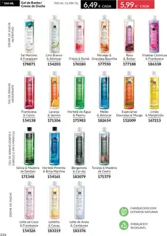Pré-visualização Catálogo Avon Campanha 12 válido de 01.12.2025 | Página: 224 | Produtos: Gel de banho, Leite, Banho, Melão