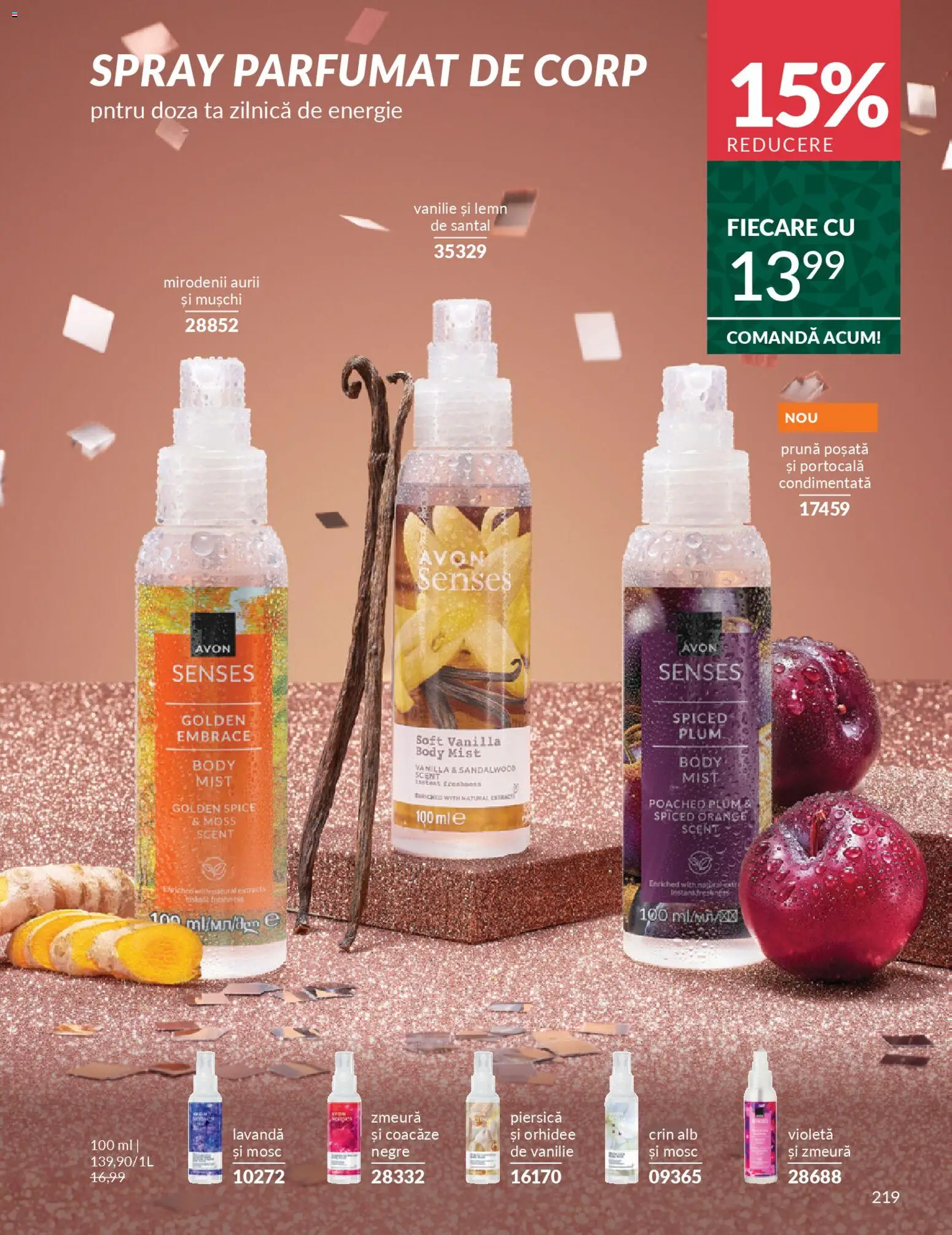 Noul catalog Avon – valabil de la 01.11.2025 | Pagină: 219