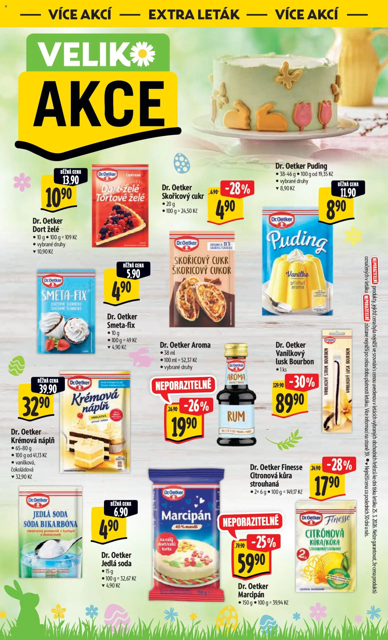 Albert leták - Hypermarket od 01.04.2026 | Strana: 50 | Produkty: Bourbon, Puding, Marcipán, Vanilkový lusk