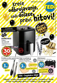 TEDi - TEDi katalog do 13.12.2025 - Pregled kataloga iz trgovine TEDi, vrijedi od 04.12.2025