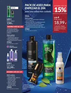 Vista previa Champú y Acondicionador Anticaspa 2 en 1, 2 en 1 Champú y Acondicionador Anticaspa | 400 ml | válido desde el 01.12.2025 | Página: 217 | Productos: Champú, Acondicionador, Spray corporal, Baño