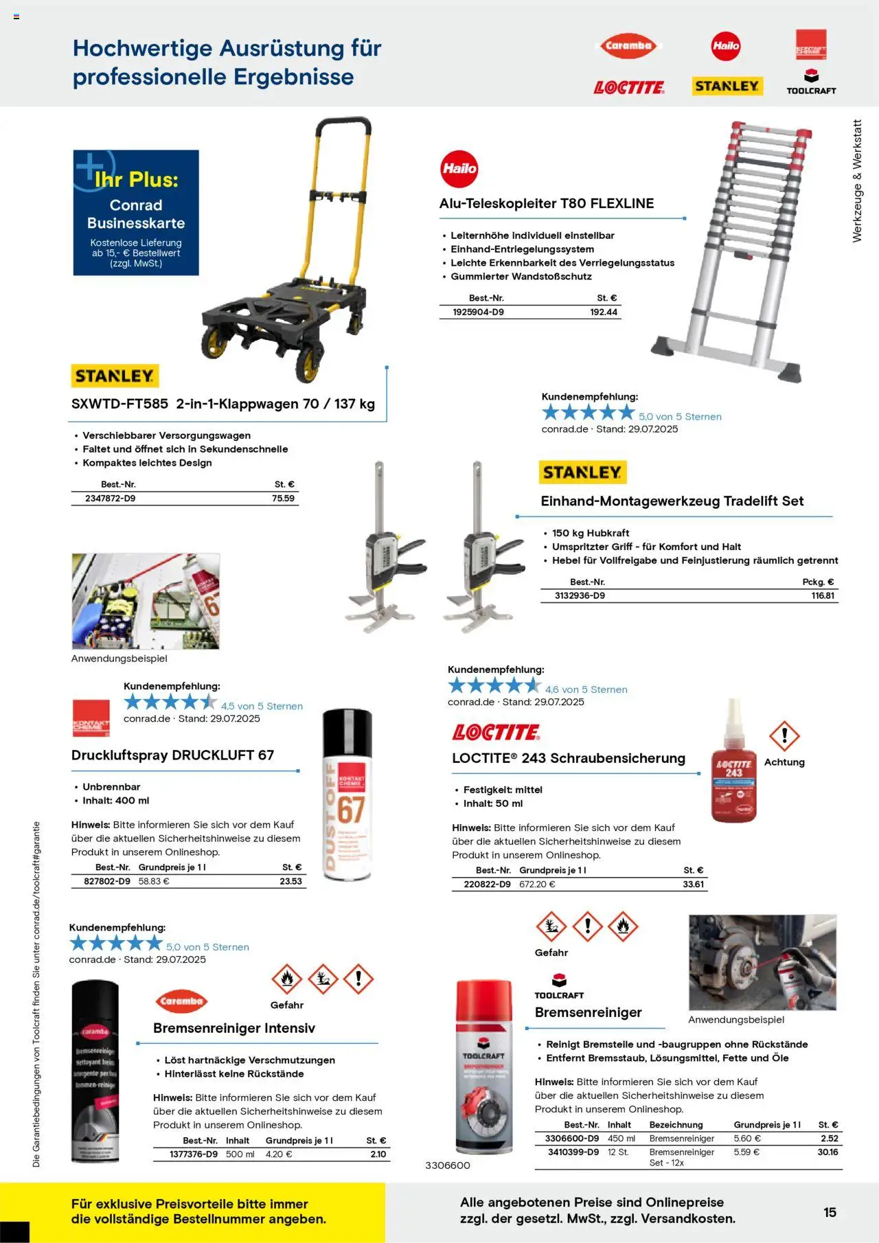 Conrad - Markenkatalog - gültig ab dem 25.08.2025 | Seite: 17