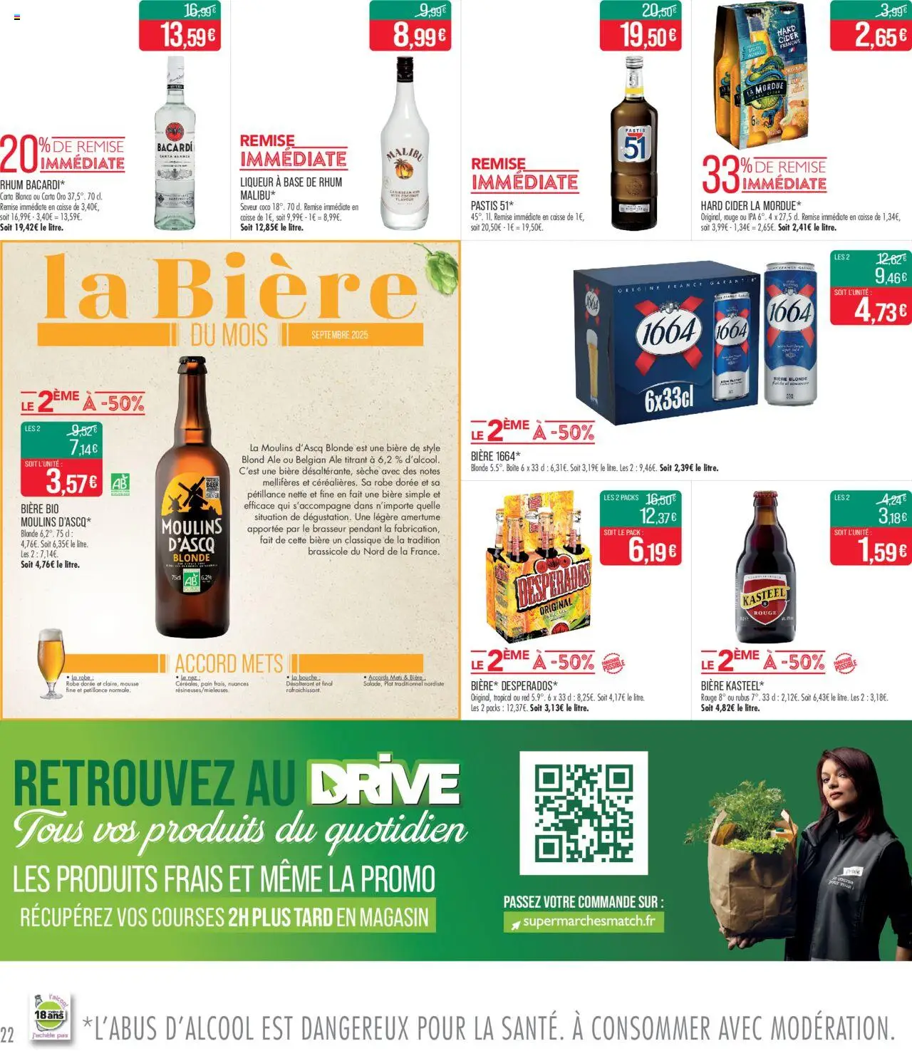  | Page: 22 | Produits: Robe, Pastis, Liqueur, Bière