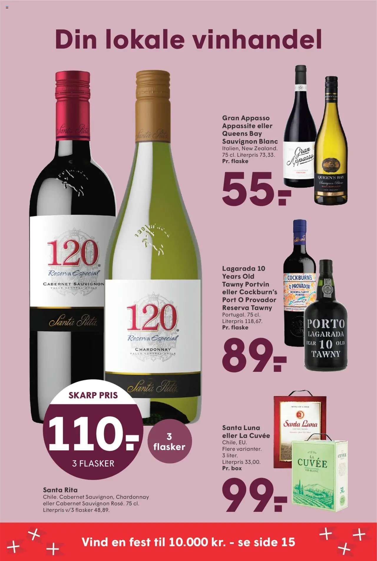 Spar tilbudsavis – gyldig fra 03.10.2025 | Side: 27 | Produkter: Vin