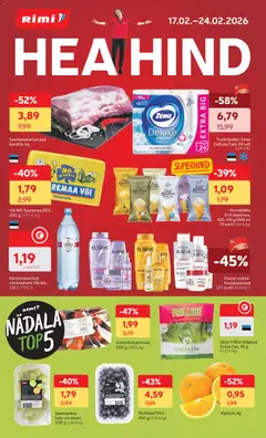 Rimi kliendilehe eelvaade alates 17.02.2026