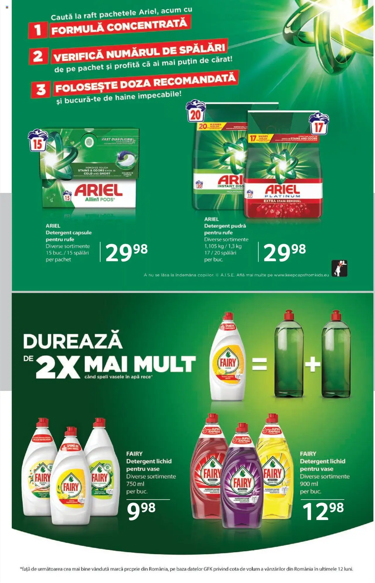 Catalog Selgros - Sibiu – valabil de la 22.08.2025 | Pagină: 16 | Produse: Pudră, Detergent, Haine, Apă