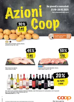 Coop - Una settimana di azioni ab 23.10.2025 gültig