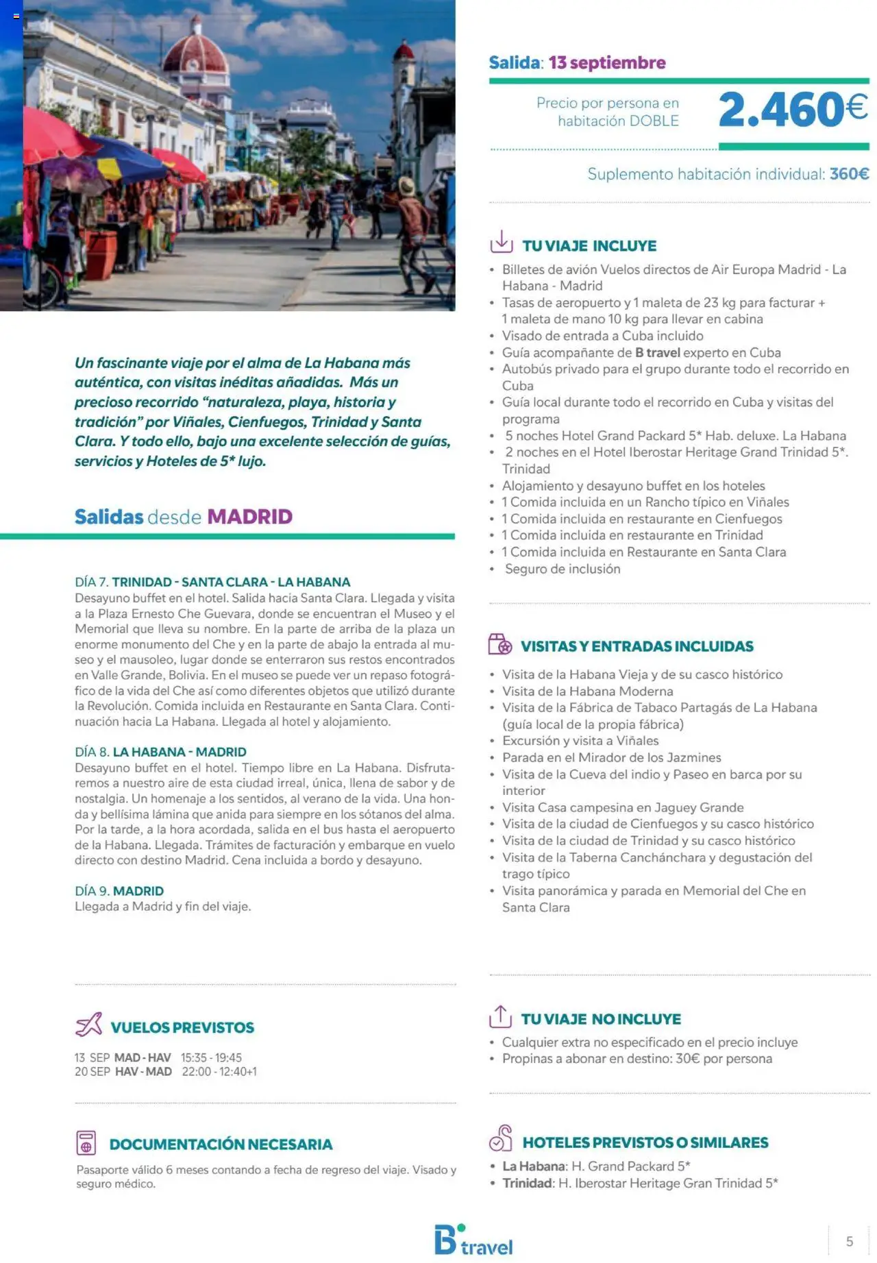 B the travel brand Viajeros Expertos Internacional  │ válido desde el 27.02.2025 | Página: 5 | Productos: Maleta