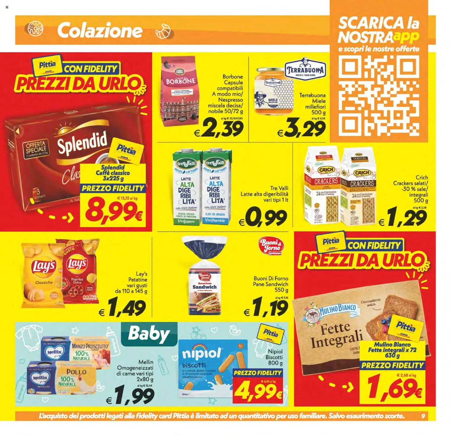 Volantino SuperConveniente del 23.01.2026 | Pagina: 9 | Prodotti: Pane, Pollo, Manzo, Crackers