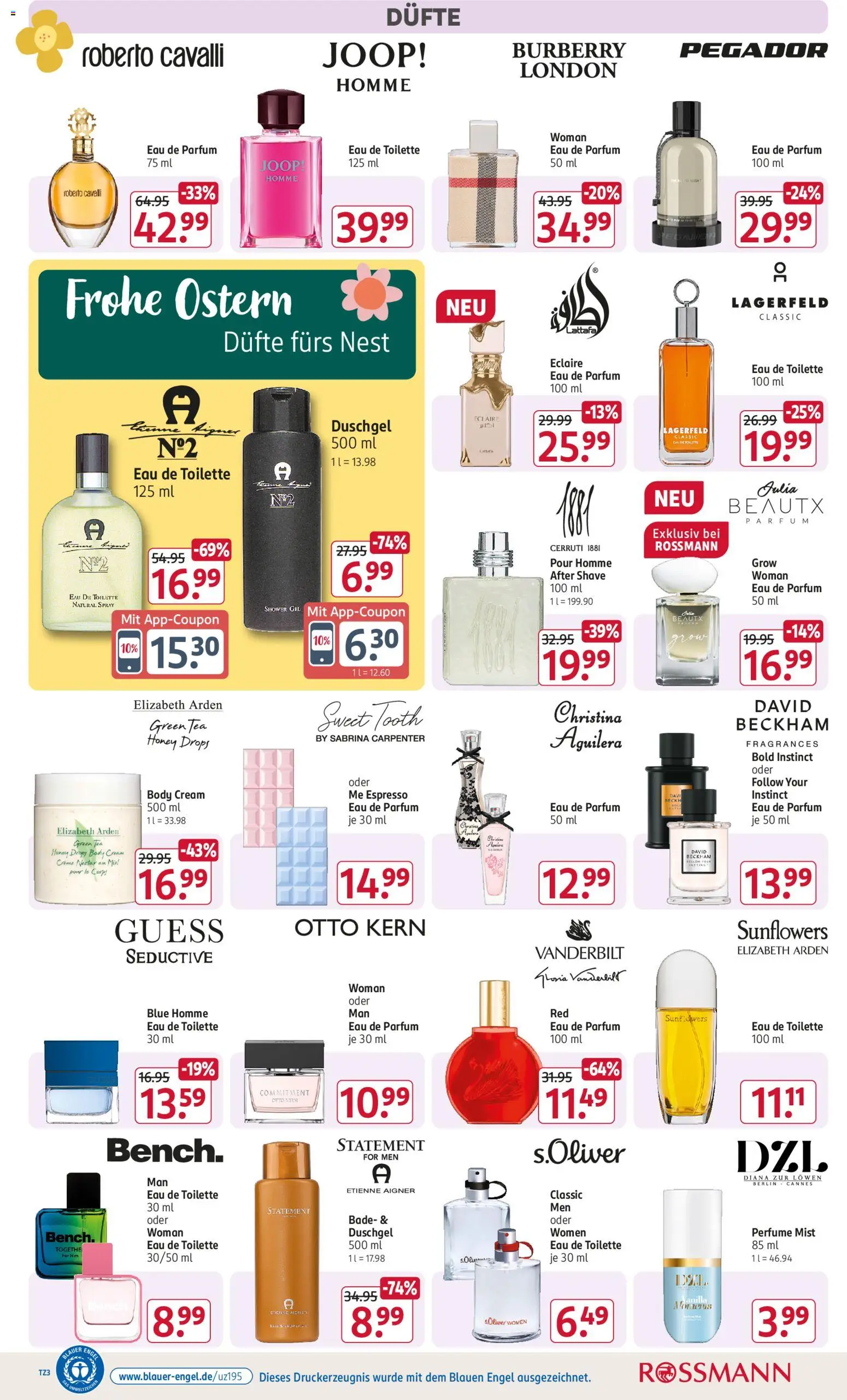 Rossmann Prospekt 	 | 30.03.2026 | Wie erhält man einen begrenzten Rabatt? | Deutschland