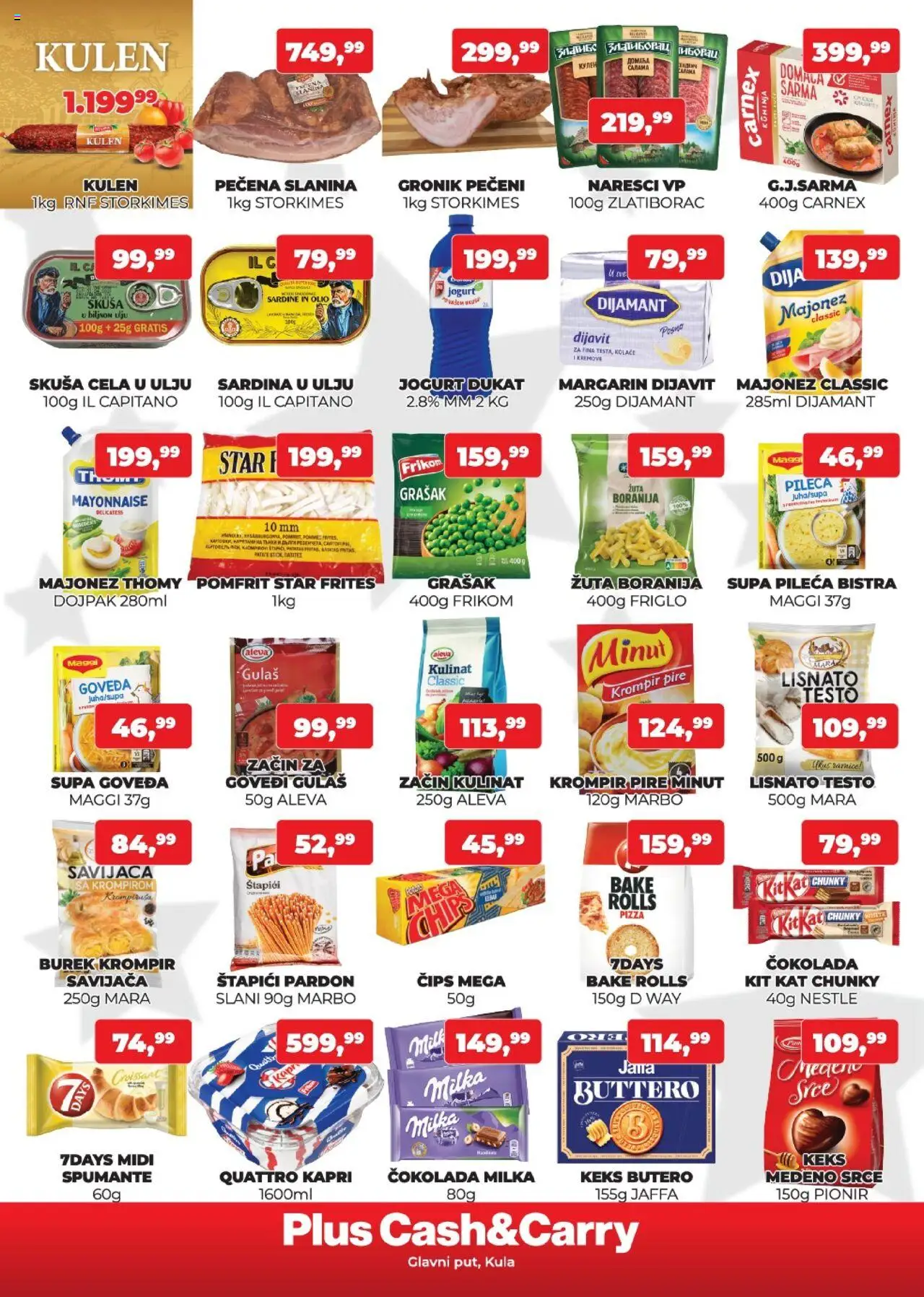 Plus Cash & Carry katalog - važi od 26.09.2025 | Strana: 2 | Proizvode: Čips, Keks, Čokolada, Sardina