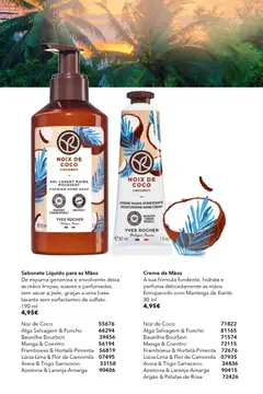 Pré-visualização Sabonete Líquido para as Mãos, De espuma generosa e envolvente deixa as mãos limpas, suaves e perfumadas, sem secar a pele, graças a uma base lavante sem surfactantes de sulfato. 190 ml válido de 31.12.2025 | Página: 72