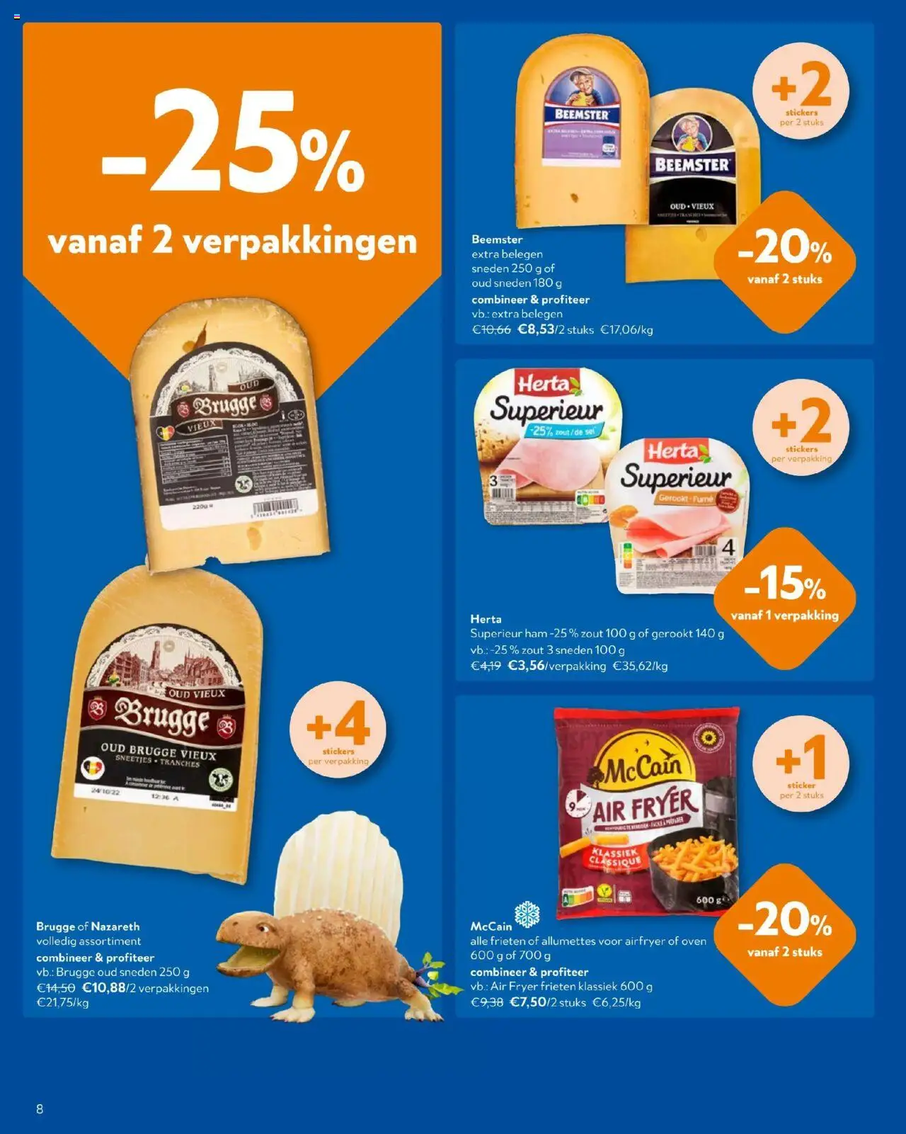 {H1} | Pagina: 8 | Producten: Ham, Oven, Stickers