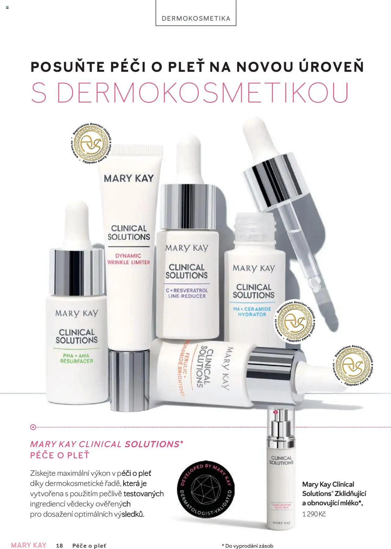 Mary Kay kniha o kráse od 01.10.2025 | Strana: 18 | Produkty: Mléko