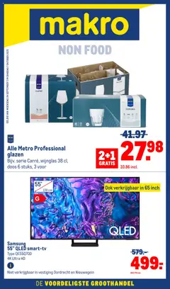 Makro - Non Food - Voorbeeld van een folder van Makro, geldig van 24.09.2025