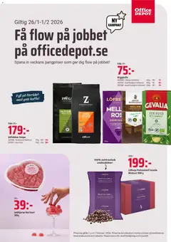 Office Depot - erbjudanden - Förhandsvisning av reklamblad från butik Office Depot aktuell från 26.01.2026