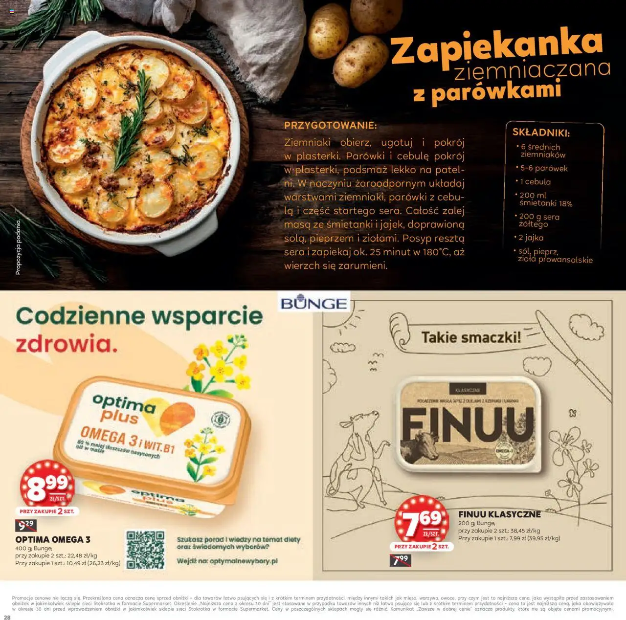 Stokrotka Gazetka - Urodziny od 11.09.2025 | Strona: 28 | Produkty: Stokrotka, Jajka, Ziemniaki, Cebule