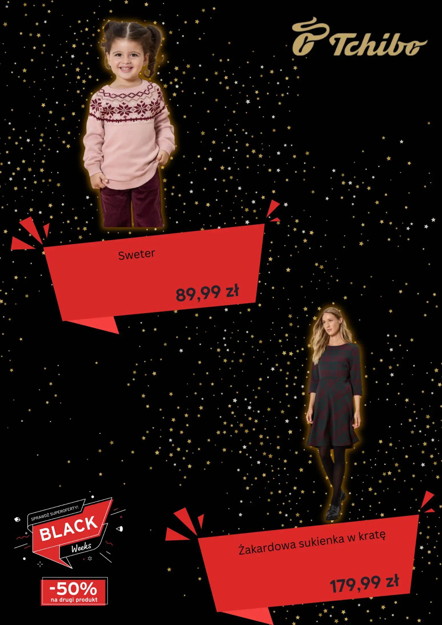 Tchibo Black Friday od 18.11.2025 | Strona: 4 | Produkty: Sweter, Sukienka, Tchibo