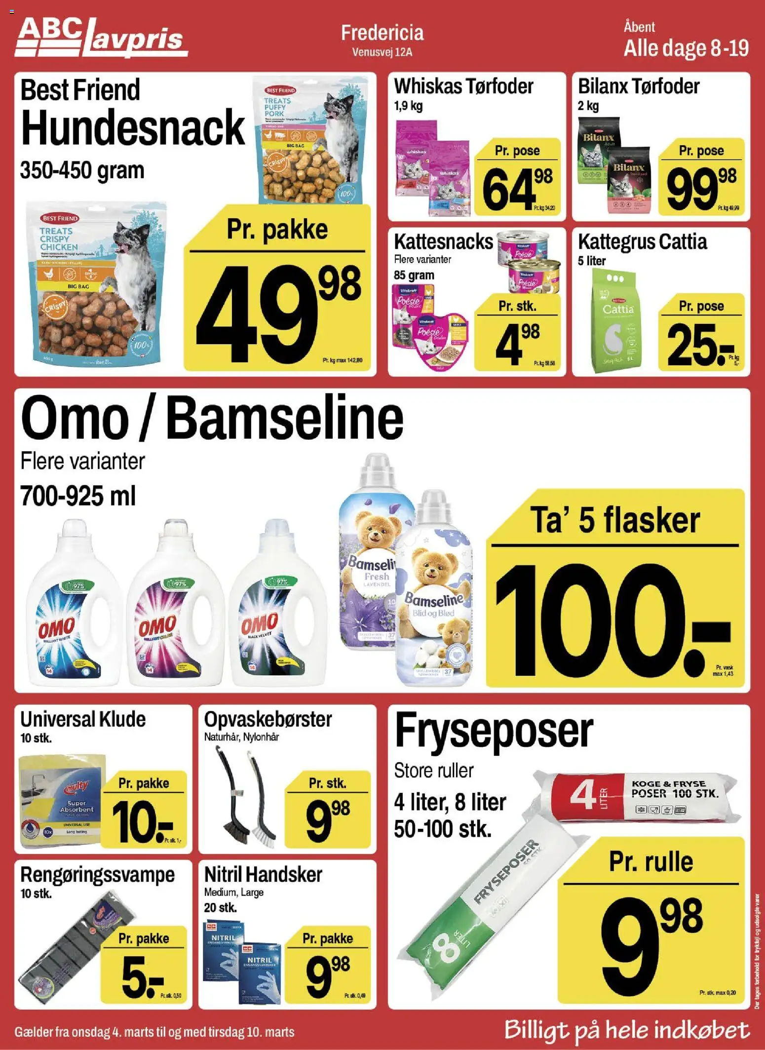 Abc Lavpris tilbudsavis – gyldig fra 04.03.2026 | Side: 11 | Produkter: Handsker