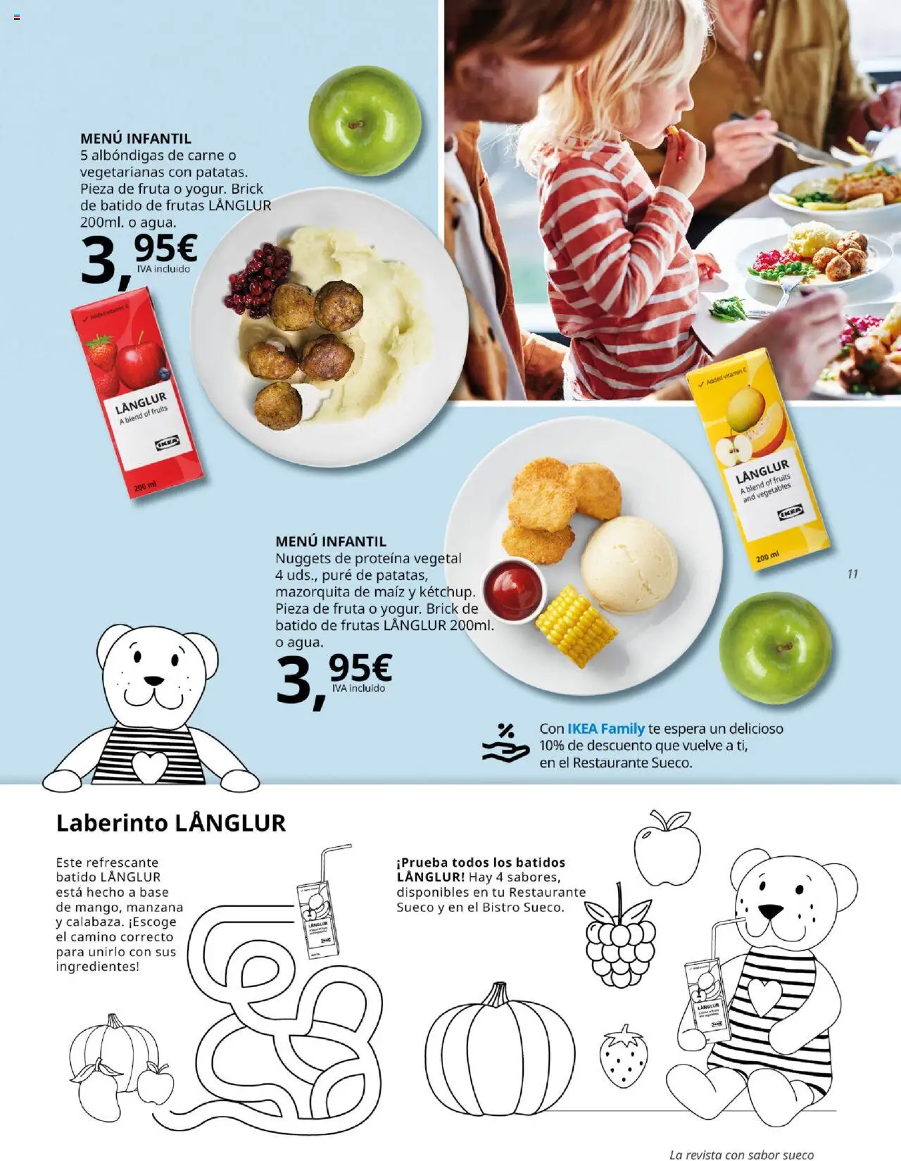 Catálogo IKEA Fika │ válido desde el 01.04.2025 | Página: 11 | Productos: Κρεμάστρα, Manzana, Té, Nuggets