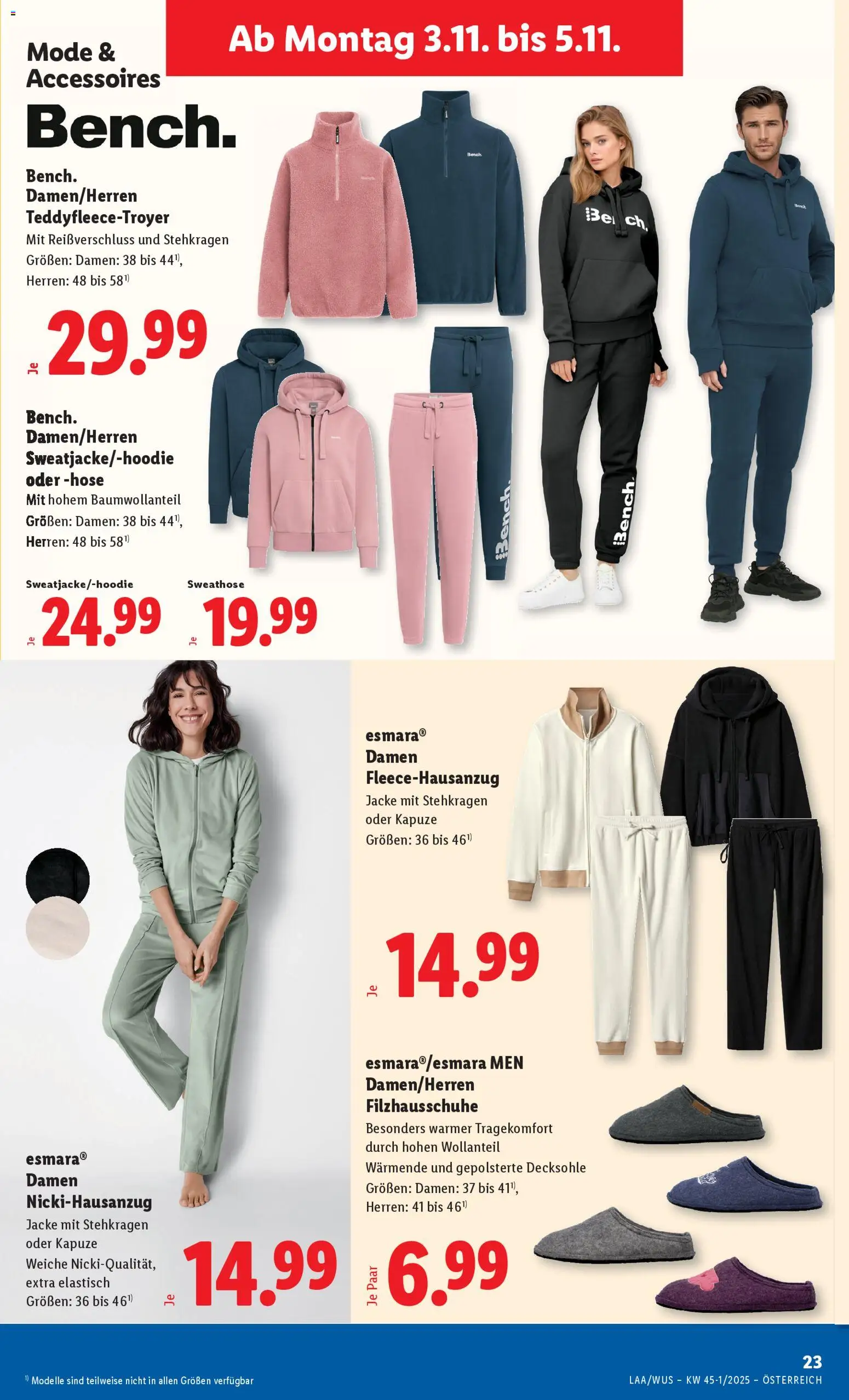 Lidl Flugblatt - Altenmarkt im Pongau, St. Johann im Pongau, Zell am See gültig ab 30.10.2025 | Seite: 29 | Produkte: Jacke, Hose