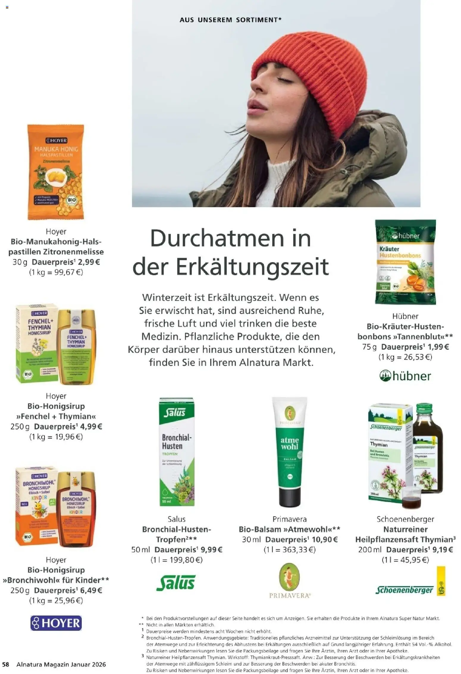 Alnatura Prospekt – gültig ab 01.01.2026 | Seite: 58