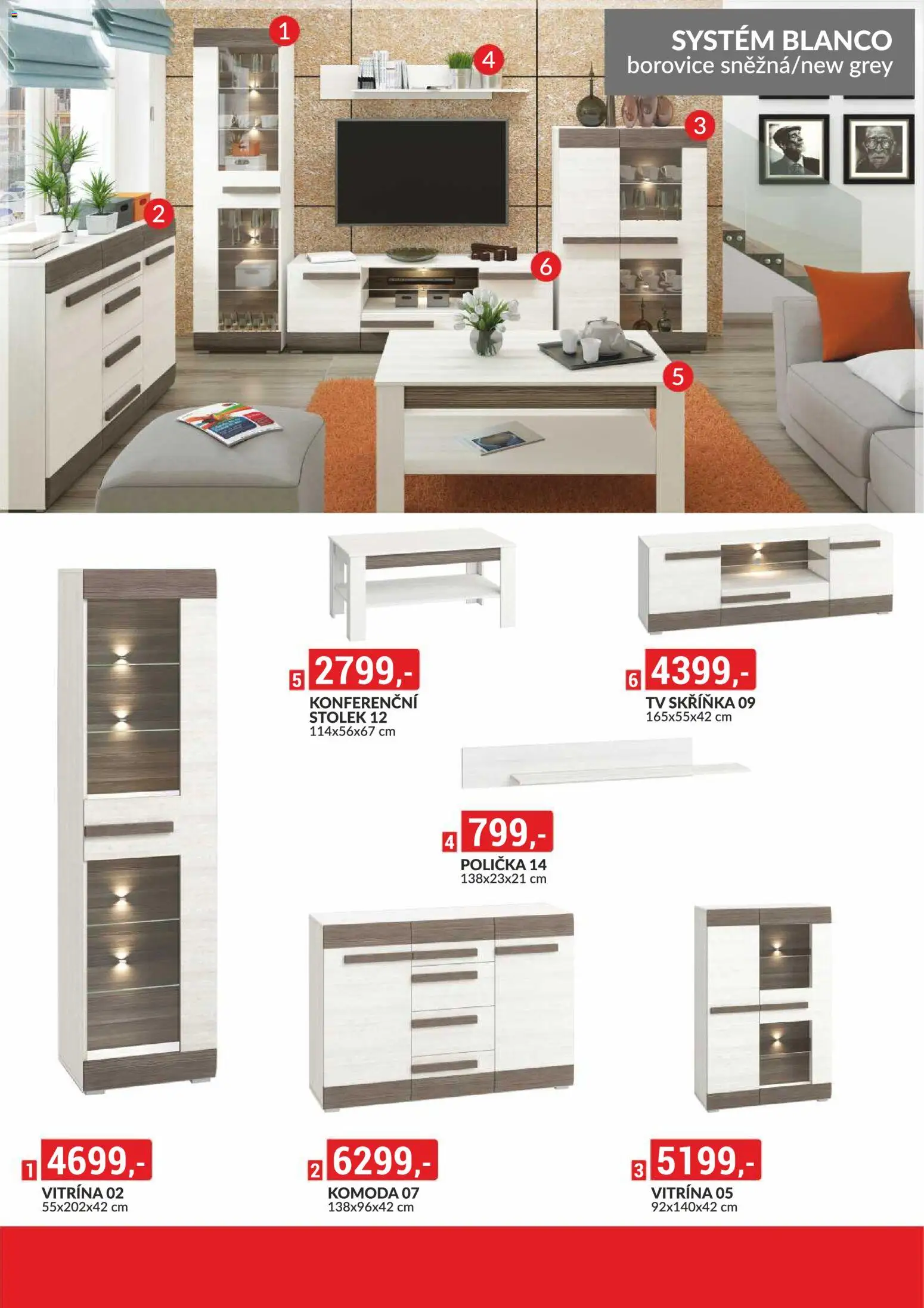 BAUMAX leták - Bydlení na míru podle vašeho stylu od 01.02.2026 | Strana: 30 | Produkty: Tv, Komoda, Tv skříňka, Skříňka