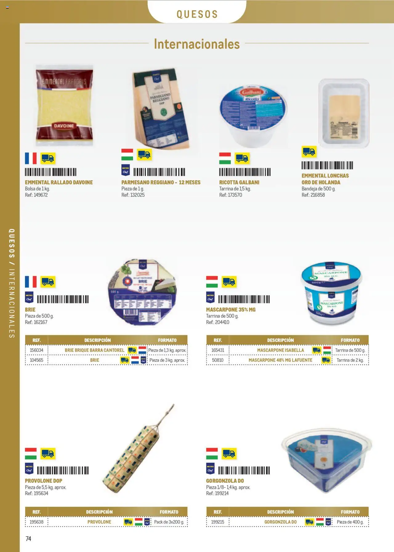 Makro - Especia Carta │ válido desde el 08.04.2025 | Página: 74 | Productos: Bolsa, Bandeja