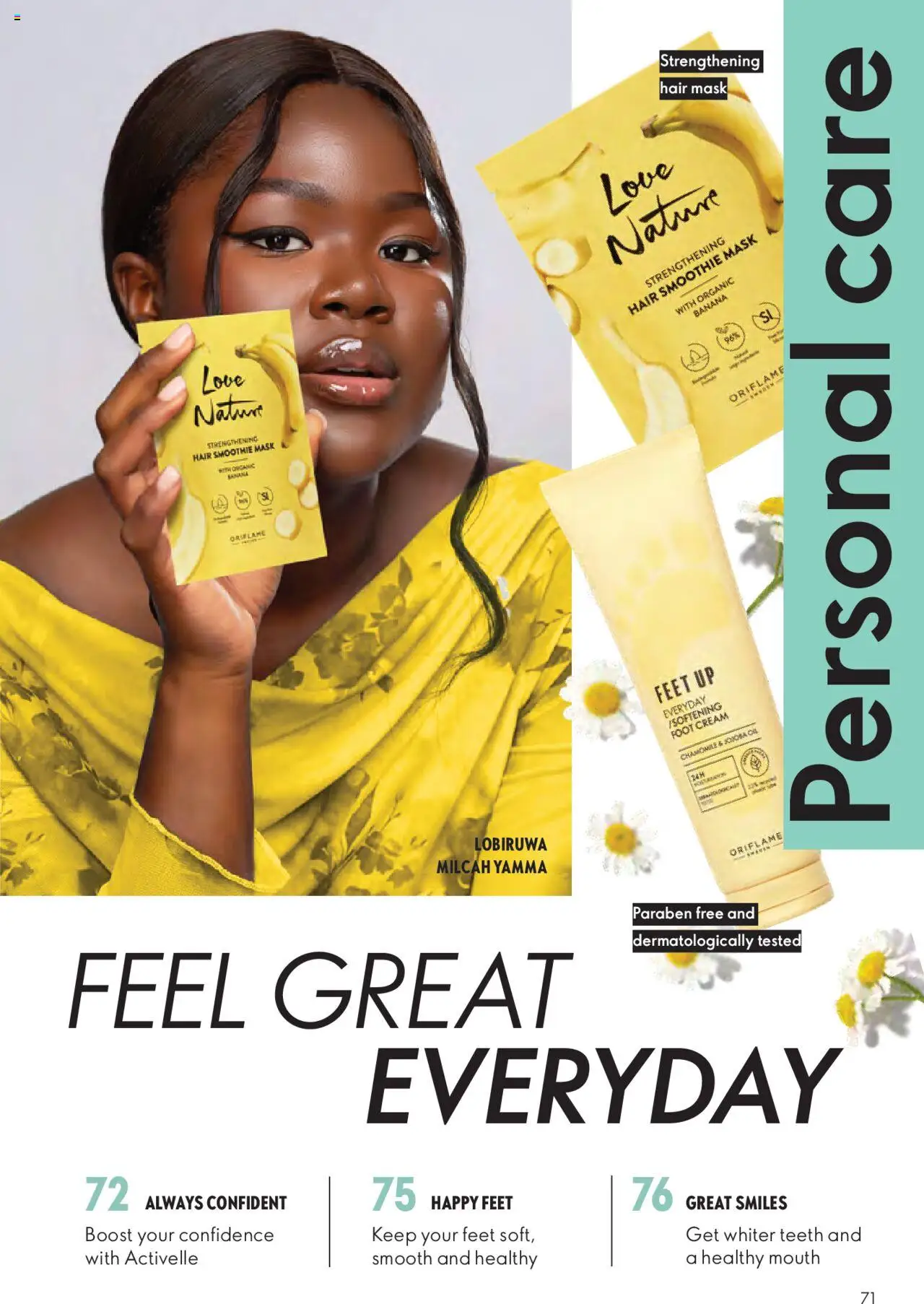 Oriflame - Catalogue  valid from 01.07.2025 | Page: 71 | Products: Cream, Hair mask, Mask