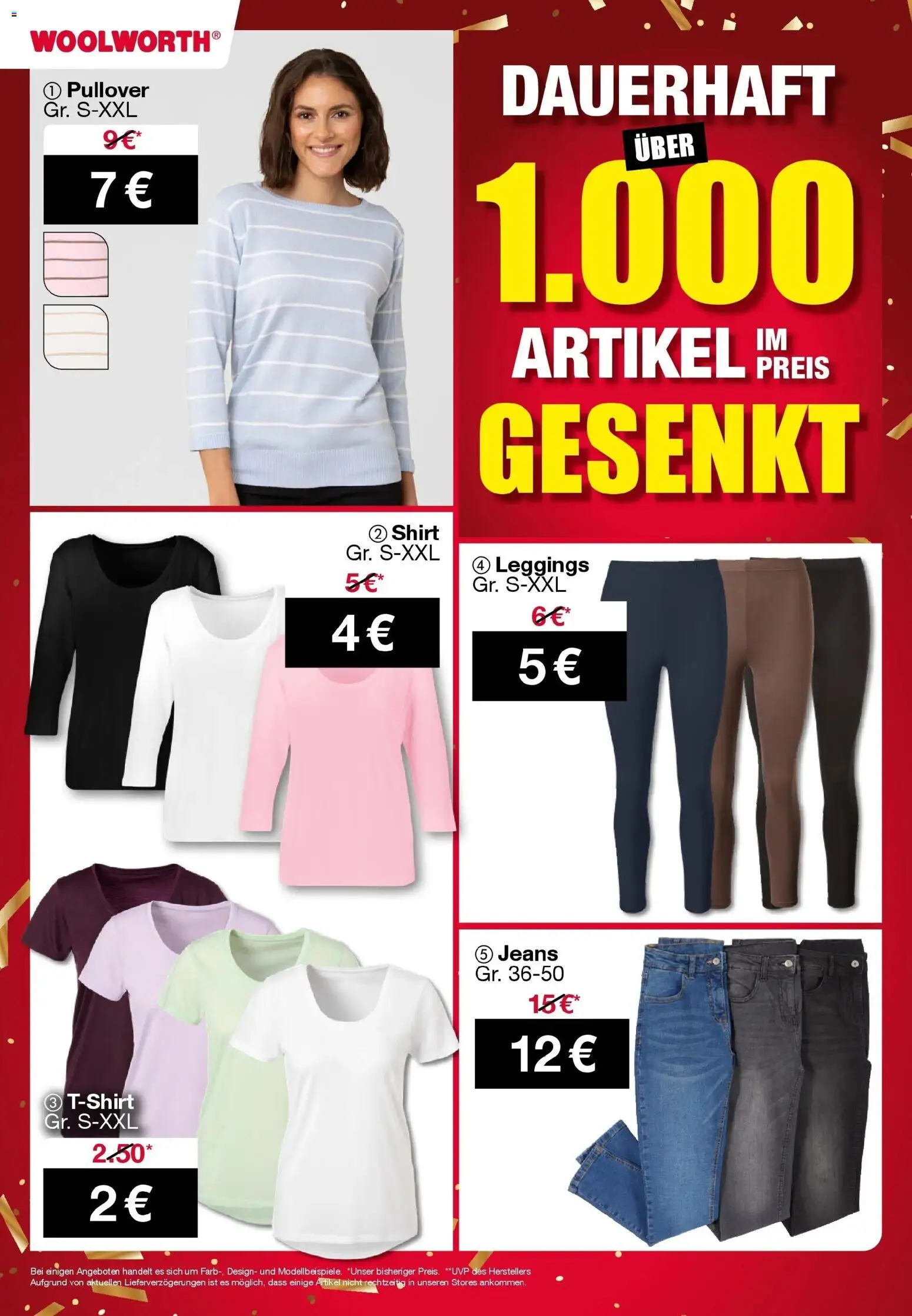 Woolworth Flugblatt - Eisenstadt, Mürzzuschlag, Kapfenberg gültig ab 30.01.2026 | Seite: 11 | Produkte: Pullover, Leggings, Jeans