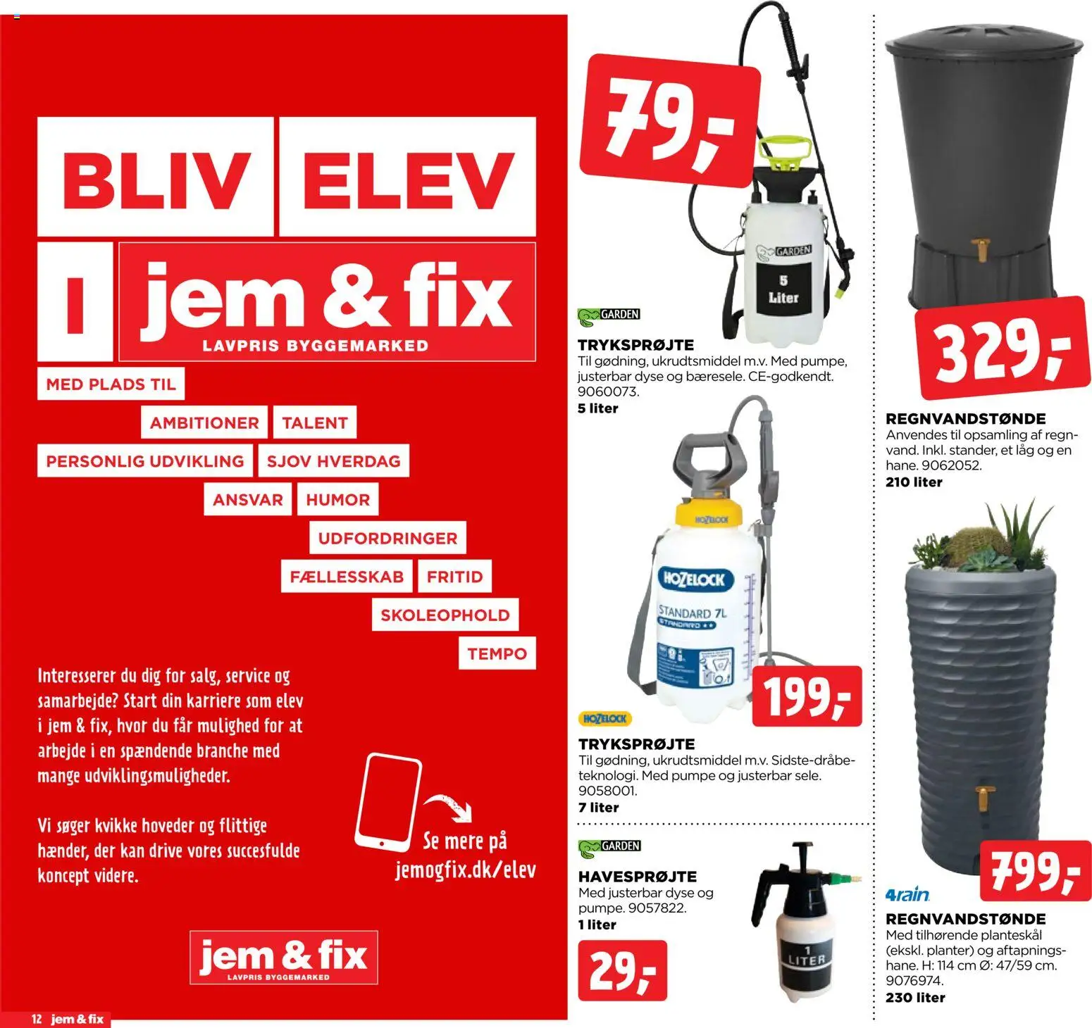 Jem & fix tilbudsavis – gyldig fra 01.03.2026 | Side: 12 | Produkter: Søm
