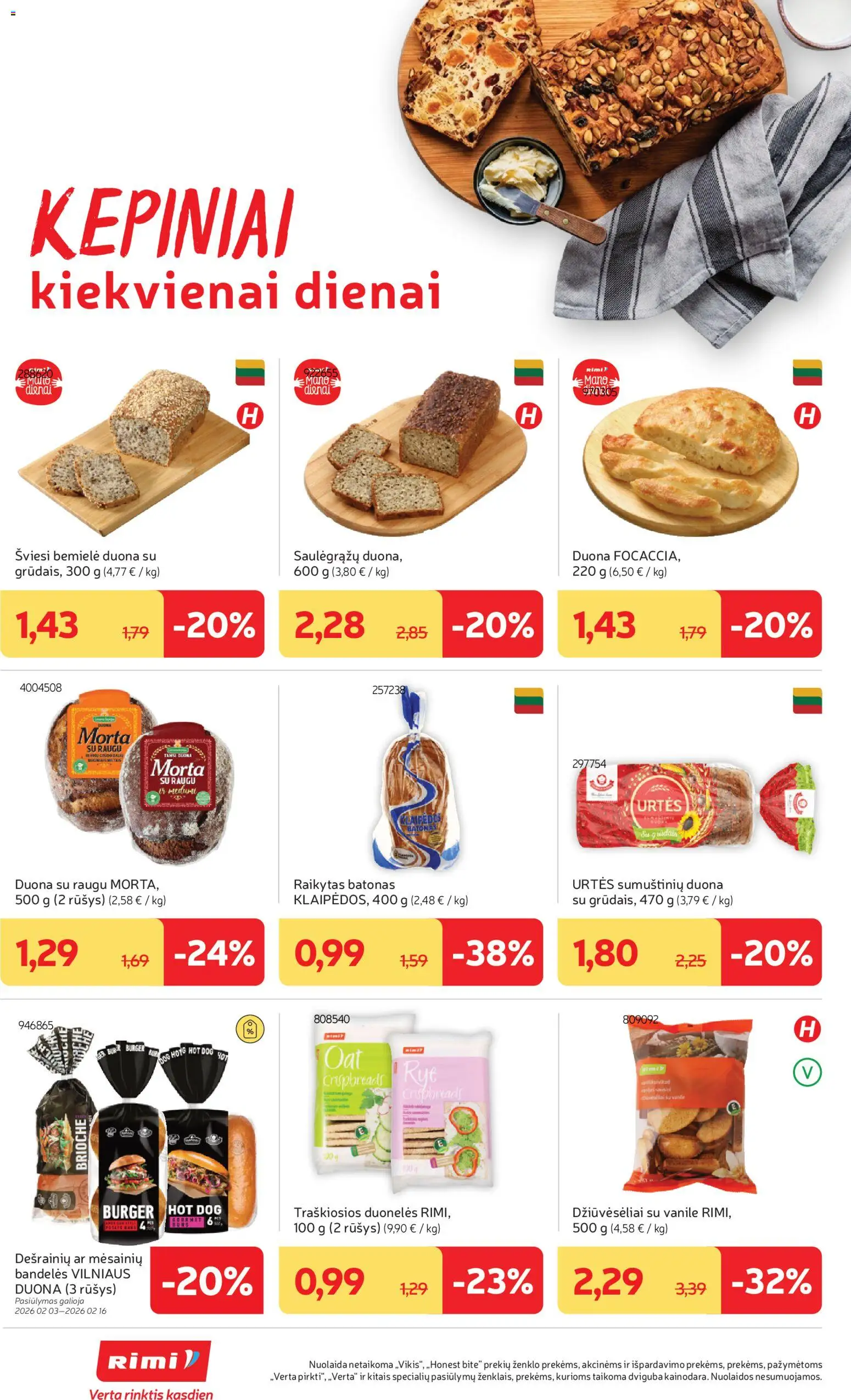 Rimi akcijos nuo 10.02.2025 | Puslapis: 20