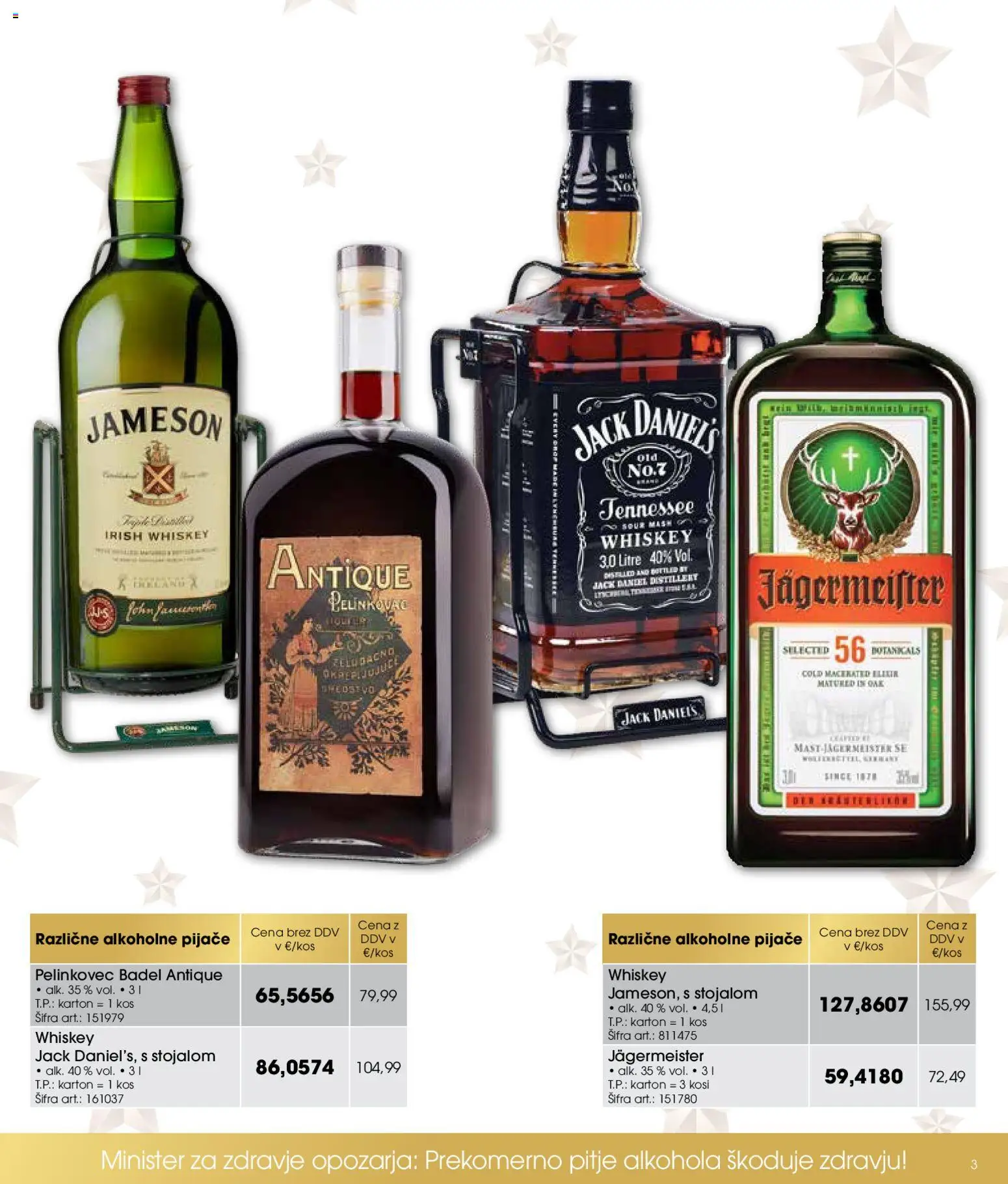 Novi Tuš katalog ponudbe – veljaven od 11.11.2025 | Stran: 3 | Izdelki: Kos