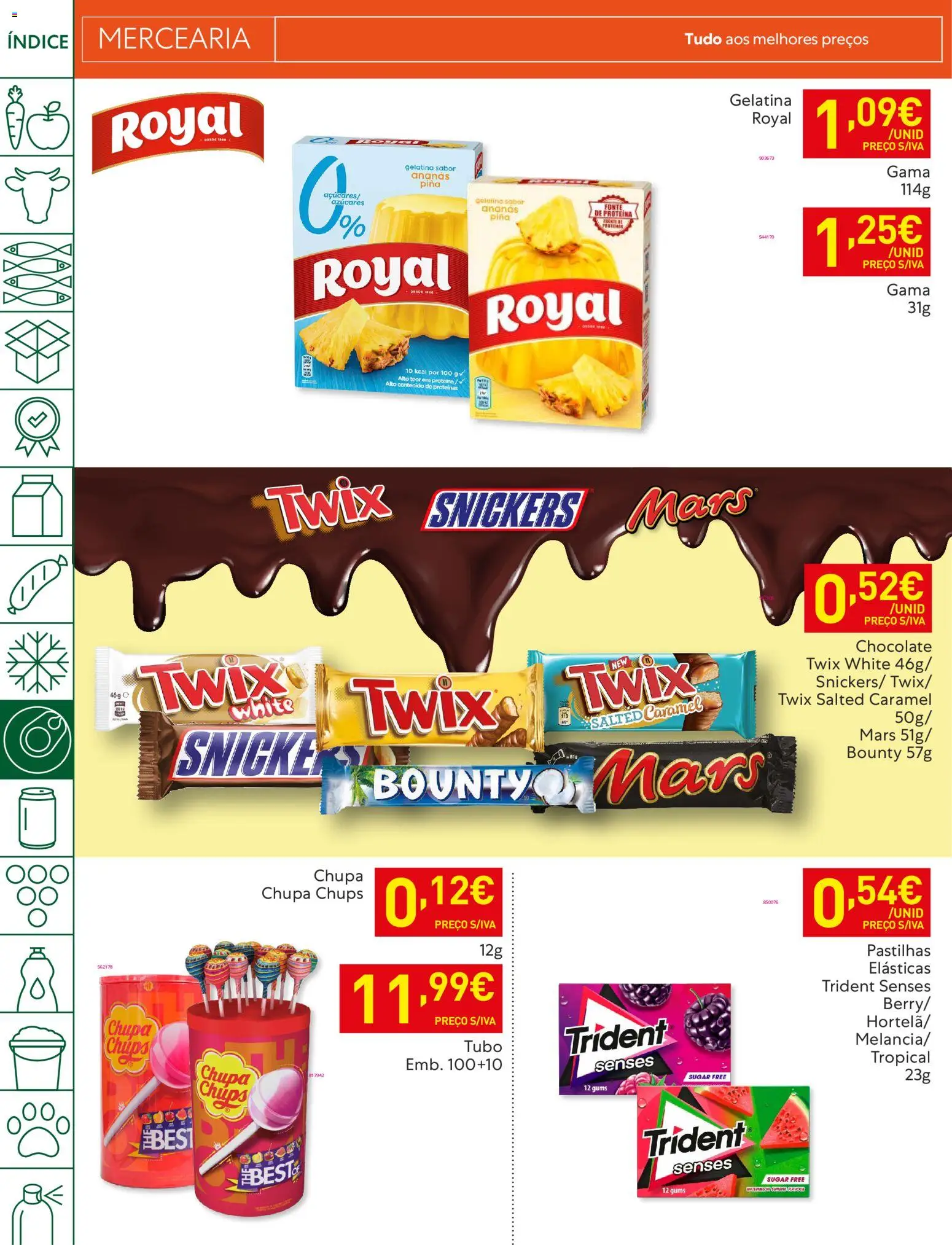 Recheio folheto │ válido de 06.01.2026 | Página: 26 | Produtos: Gelatina, Chocolate, Proteina