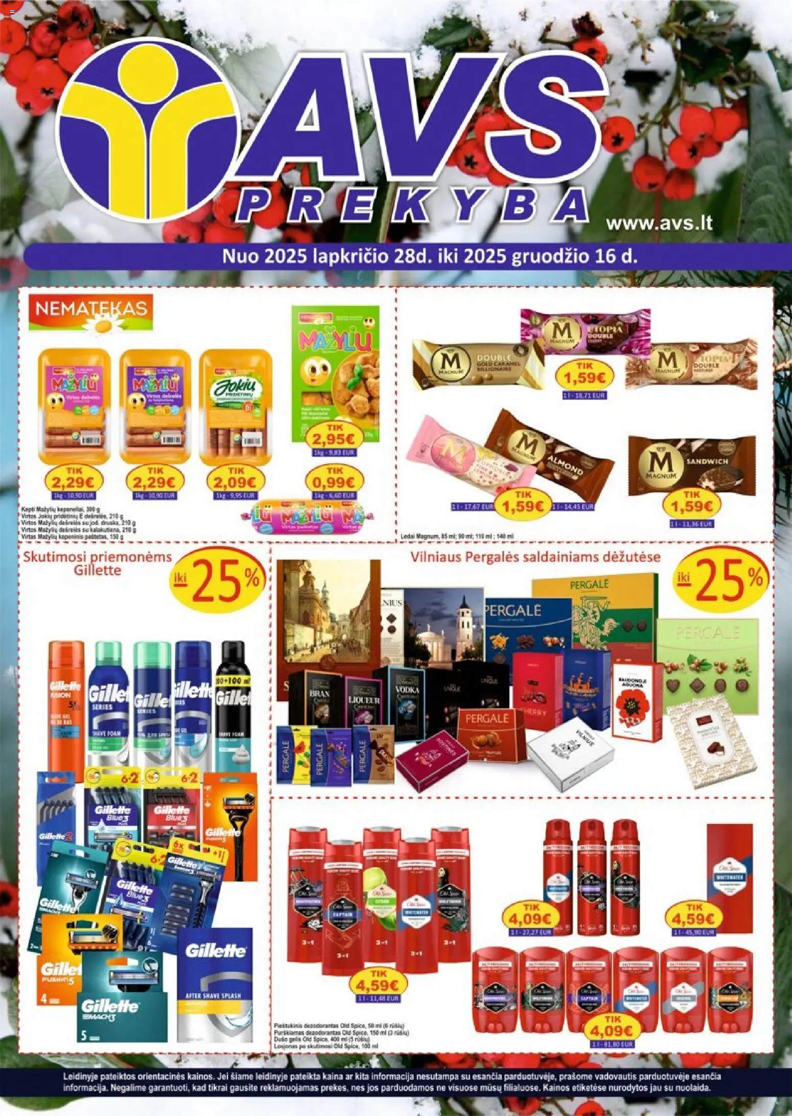 AVS akcijos nuo 28.11.2025 | Puslapis: 1