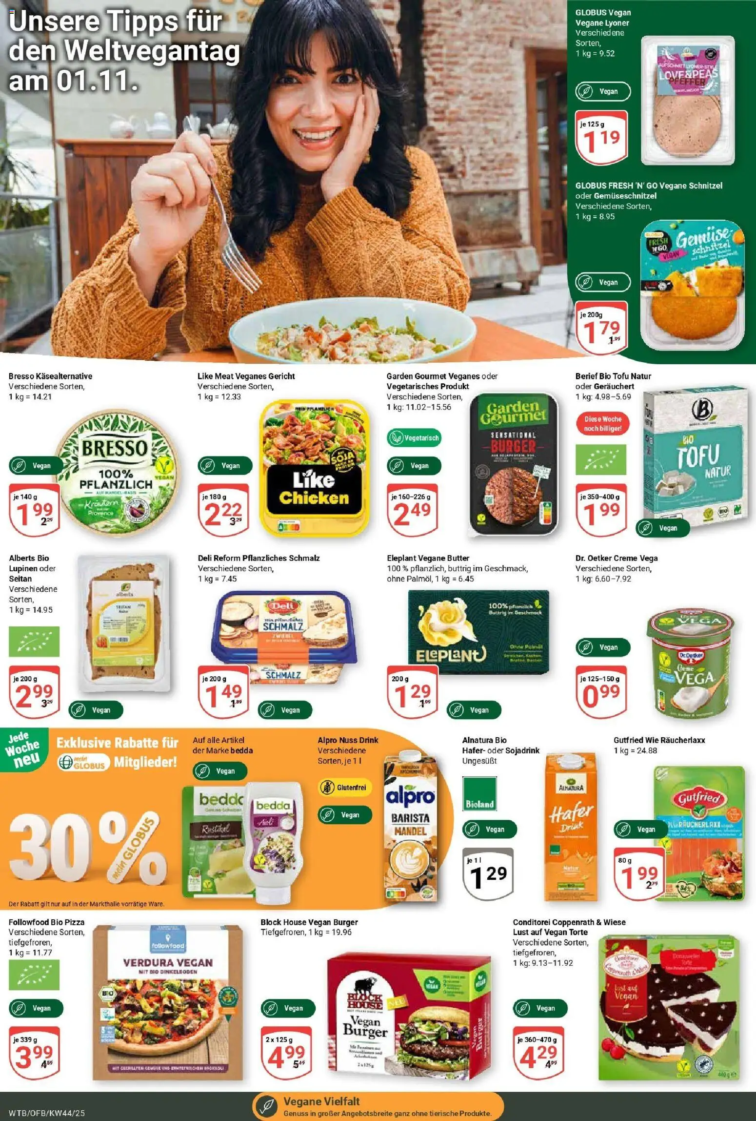 Globus prospekt Wächtersbach	 – gültig ab 26.10.2025 | Seite: 13 | Produkte: Burger, Gemüse, Pizza, Deli reform