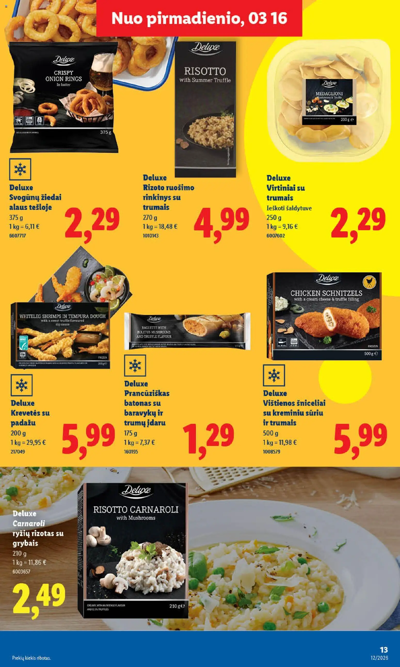 LIDL akcijos nuo 16.03.2026 | Puslapis: 13