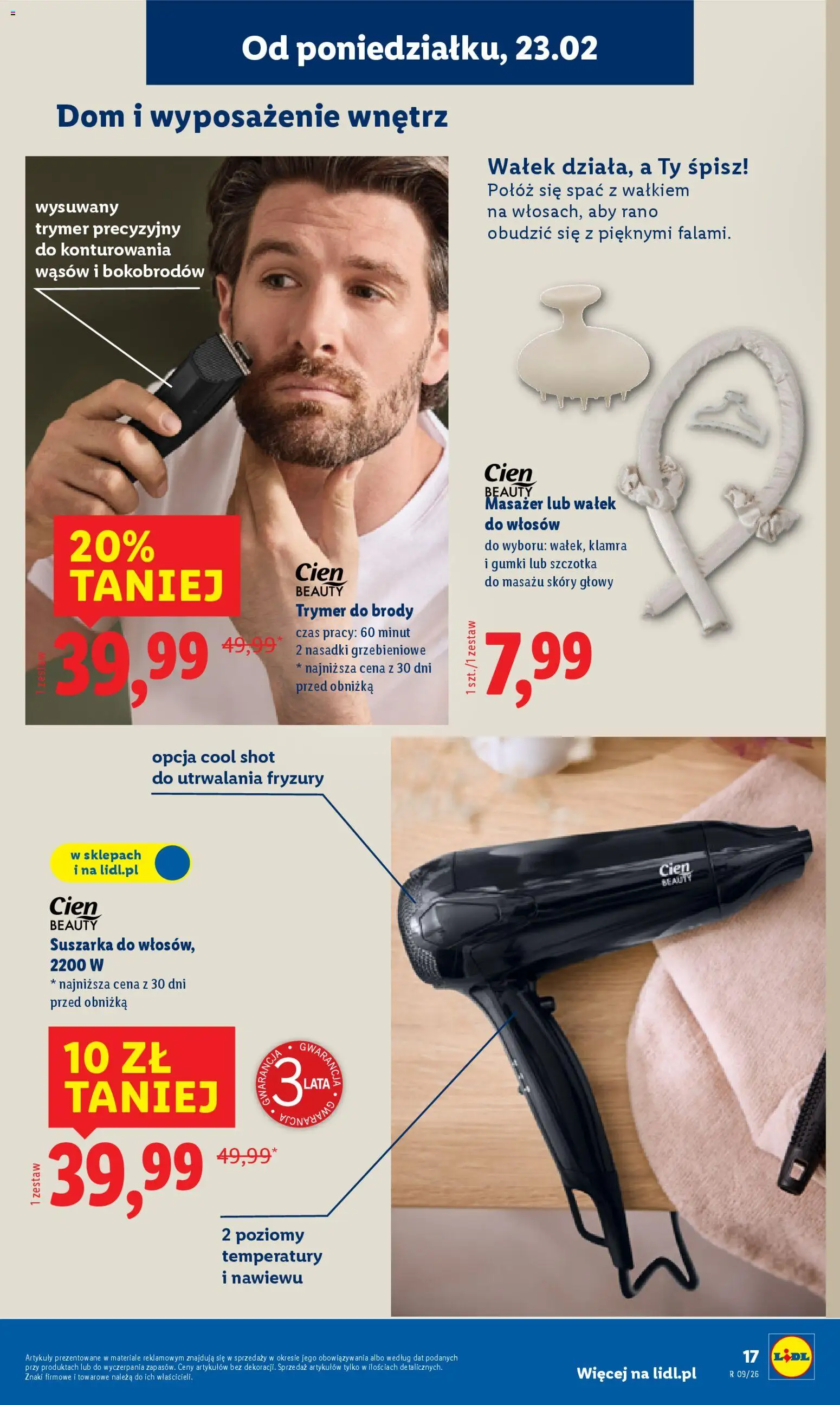 Lidl Katalog od 23.02.2026 | Strona: 25 | Produkty: Suszarka, Szczotka