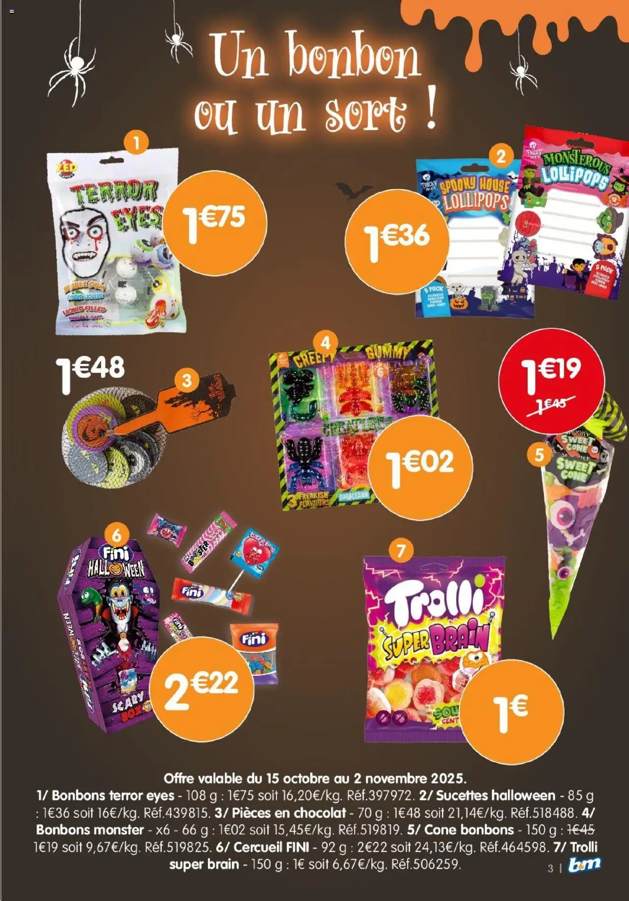 {H1} | Page: 3 | Produits: Pièces en chocolat, Chocolat, Bonbons