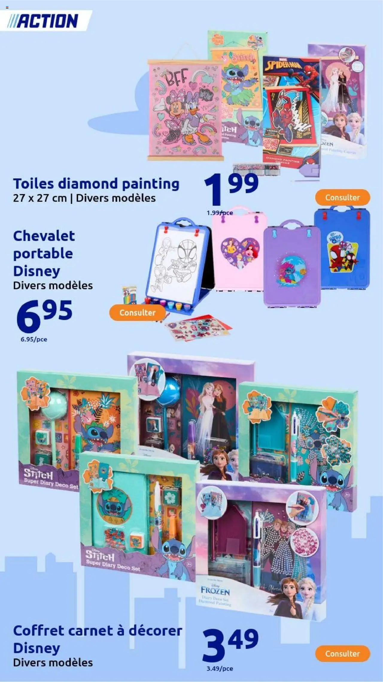  | Page: 139 | Produits: Diamond painting, Chevalet, Portable